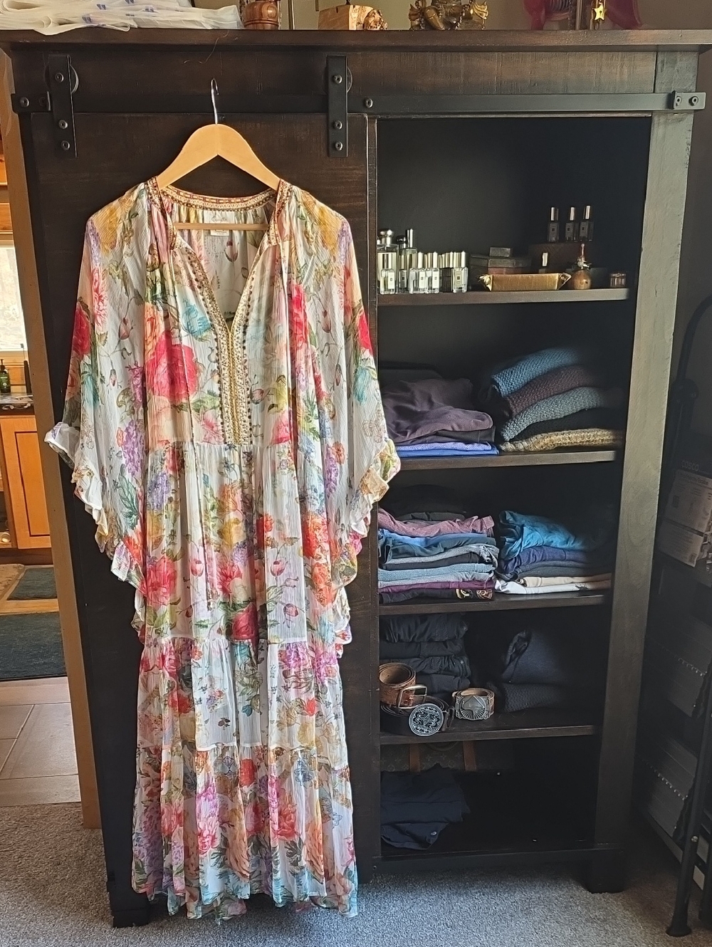 Camilla " Sew Yesterday" Maxi Dress - Multicolor - Picture 5 of 10